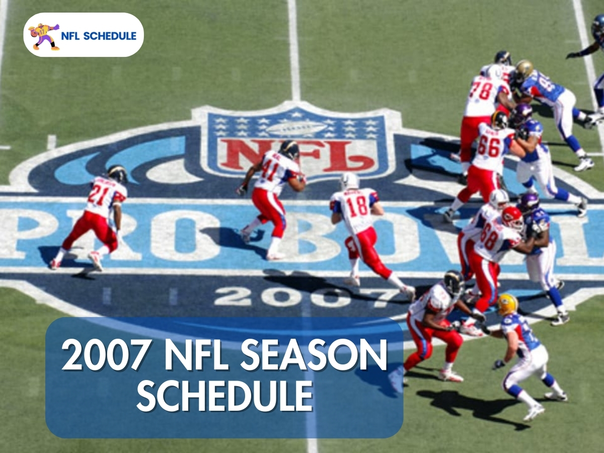 2007 nfl season schedule