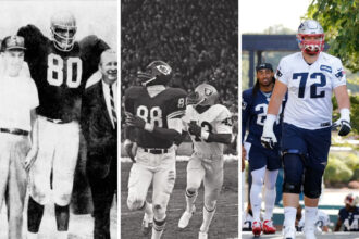 top 10 tallest NFL players ever