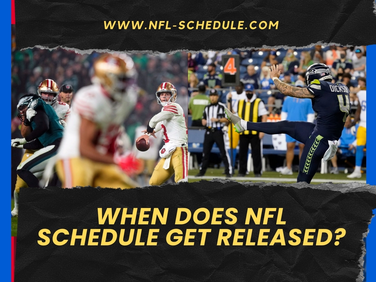 when does nfl schedule get released