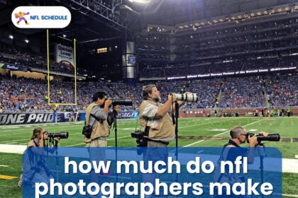 how much do nfl photographers make