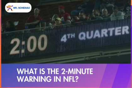 2 minute warning in the nfl