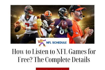 How to Listen to NFL Games for Free